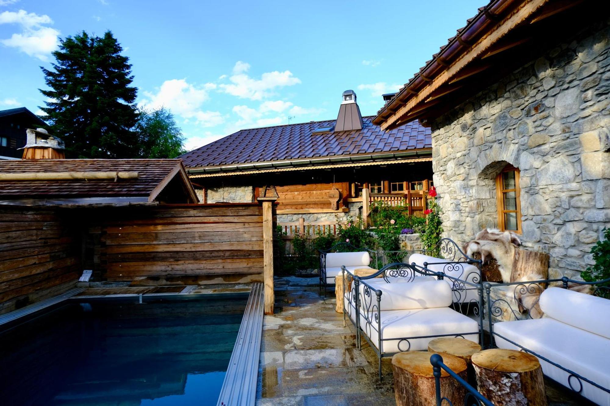 Marc Veyrat Hotel Megève Kültér fotó